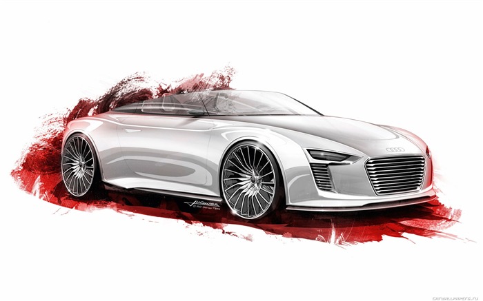 Concept Car de Audi e-tron Spyder - 2010 fondos de escritorio de alta definición #28