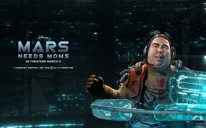 Mars Needs Moms Tapeten #2