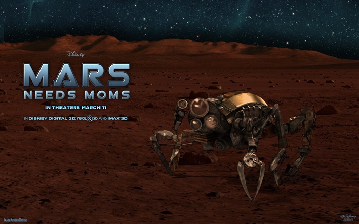 Mars Needs Moms fonds d'écran #6