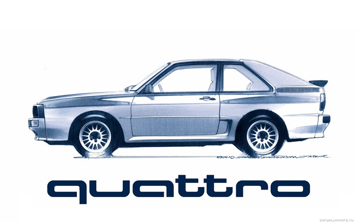 Концепт-кар Audi Quattro - 2010 HD обои #20