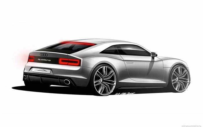 Concept Car de Audi quattro - 2010 fondos de escritorio de alta definición #26