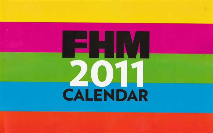 FHM календарь 2011 обои актриса (2) #13