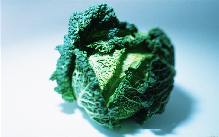Обои зеленые здоровые овощи #10