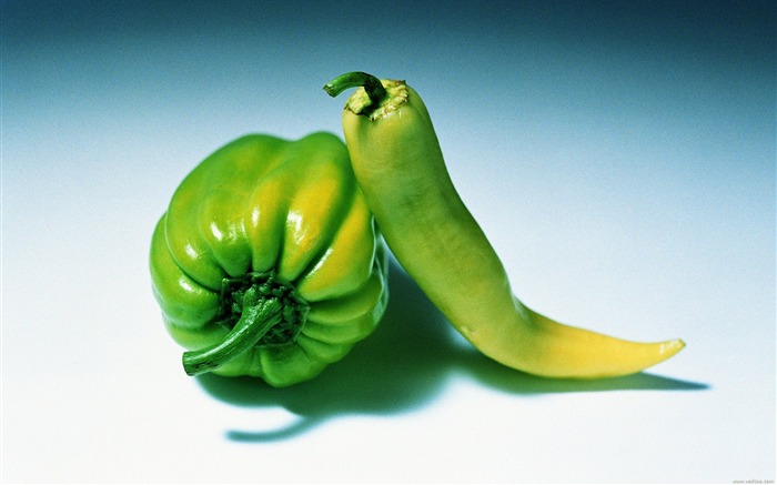 Обои зеленые здоровые овощи #19