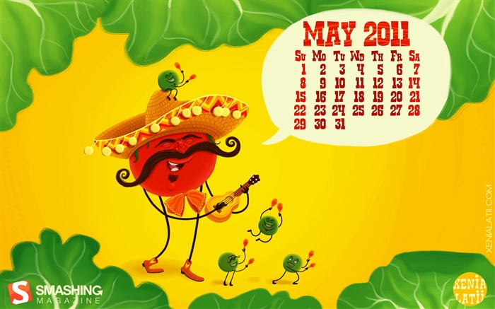 May 2011 Calendar Wallpaper (1) #14