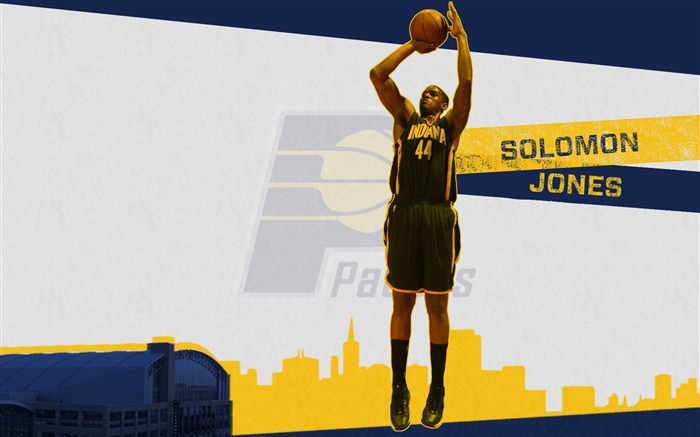 NBA 2010-11 temporada de Indiana Pacers Fondos #15