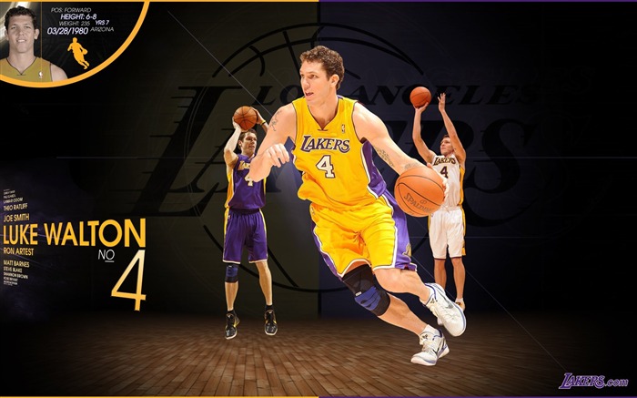 NBA 2010-11賽季 洛杉磯湖人隊 壁紙 #8