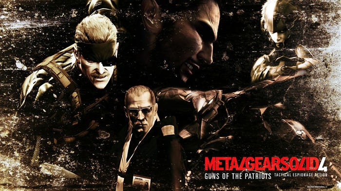 Metal Gear Solid 4: Guns of Patriots tapet #1