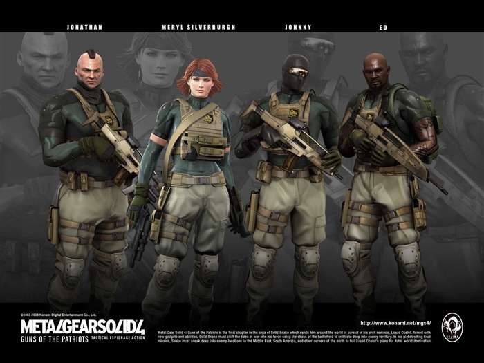 Metal Gear Solid 4: Guns of Patriots les fonds d'écran #14
