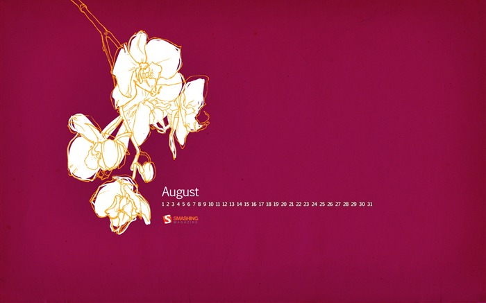 08. 2011 kalendář tapety (2) #6