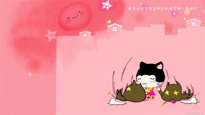 Baby-Katze Cartoon wallpaper (4) #12