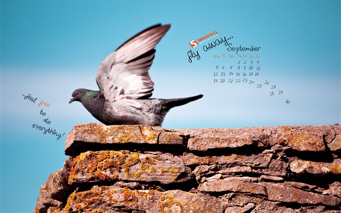 Сентябрь 2011 Календарь обои (1) #1