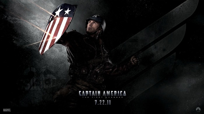 캡틴 아메리카 : 첫번째 아벤저의 HD 배경 화면 #2