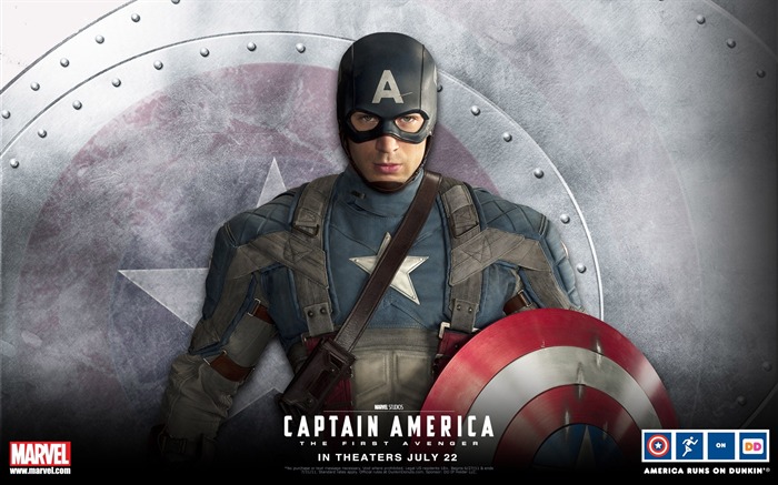 Капитан Америка: Первый мститель HD обои #4