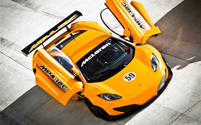 McLaren MP4-12C GT3 - 2011 HD обои #1