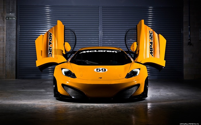 McLaren MP4-12C GT3 - 2011 HD обои #2