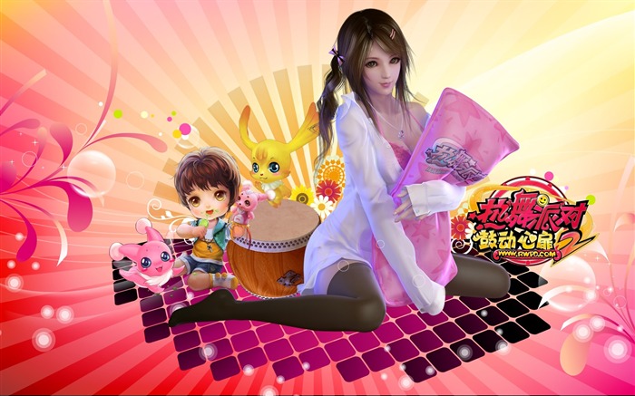 온라인 게임 핫 댄스 파티 II 공식 배경 화면 #23