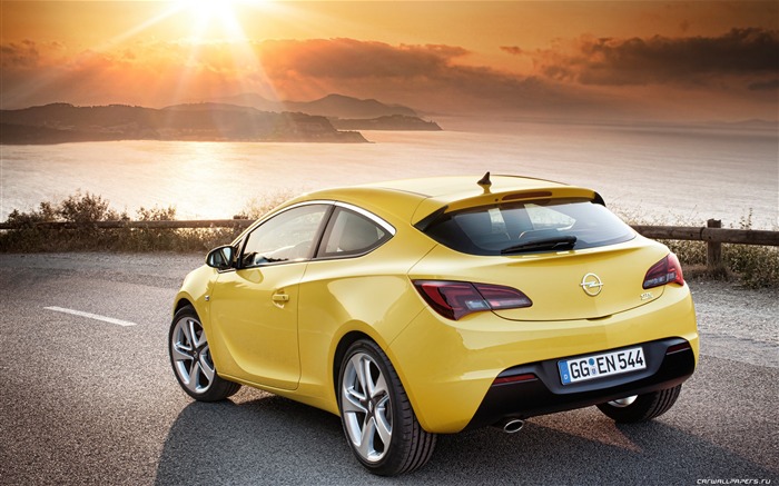 Opel Astra GTC - 2011의 HD 배경 화면 #9