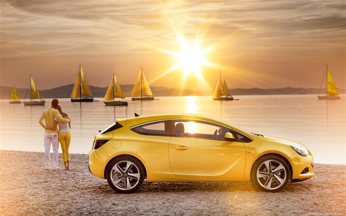 Opel Astra GTC - 2011의 HD 배경 화면 #11