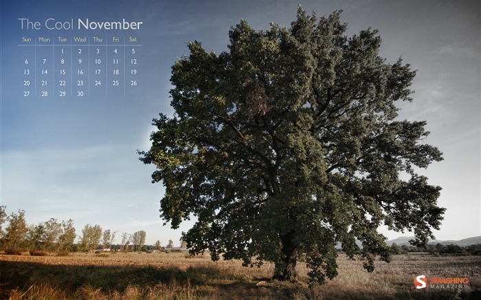 Ноябрь 2011 Календарь обои (1) #10