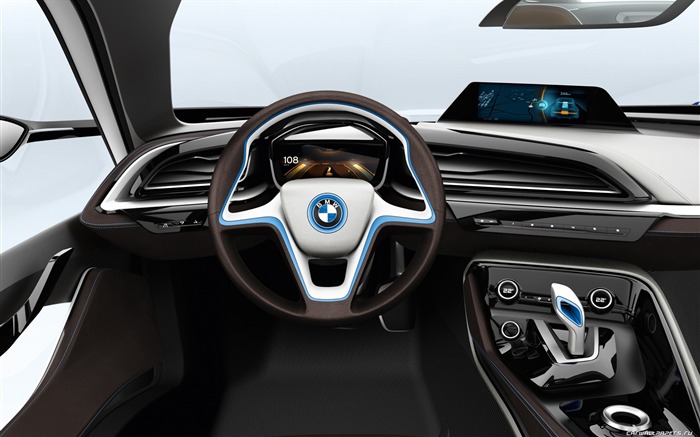 BMW i8 Концепции - 2011 HD обои #32