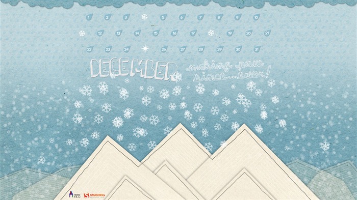 December 2011 Calendar wallpaper (2) #7
