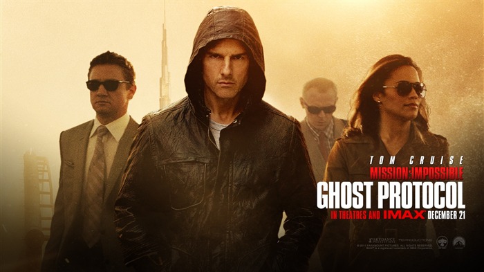 Mission: Impossible - Ghost Protocolo de fondos de pantalla HD #1