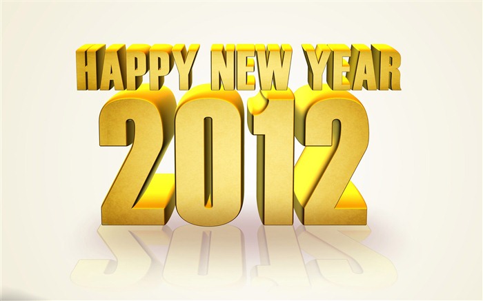 2012 fondos de pantalla de Año Nuevo (1) #4