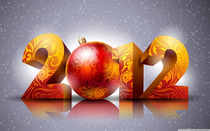2012 fondos de pantalla de Año Nuevo (1) #10