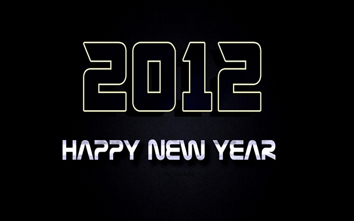 Nový rok 2012 tapety (2) #5