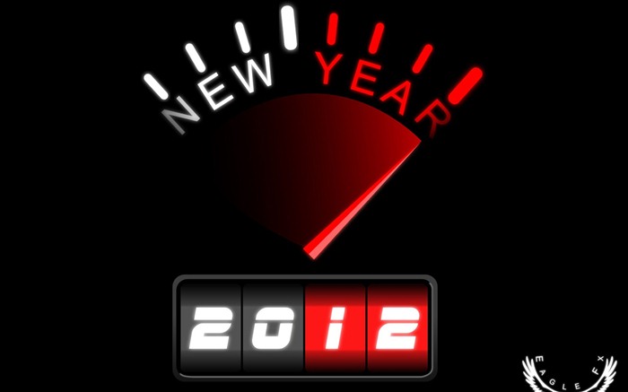 2012 fondos de pantalla de Año Nuevo (2) #7