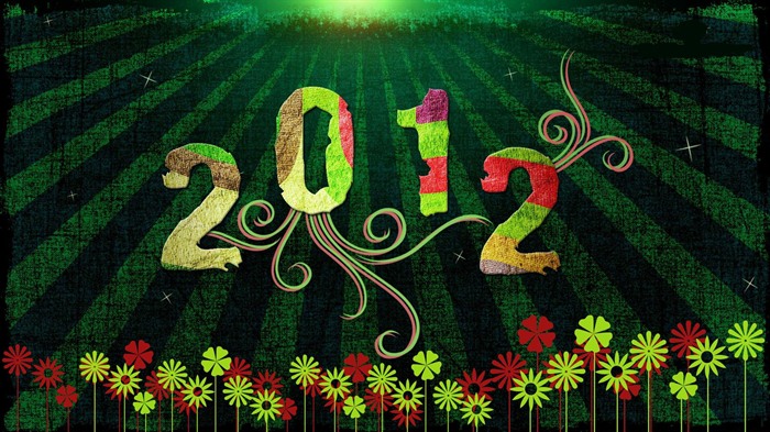 2012 fondos de pantalla de Año Nuevo (2) #9