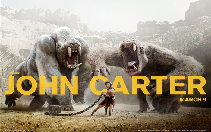 2012 John Carter fondos de pantalla de alta definición #1