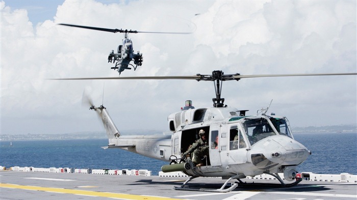 Военные вертолеты HD обои #16