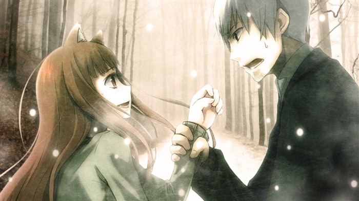 Spice and Wolf HD wallpapers #3
