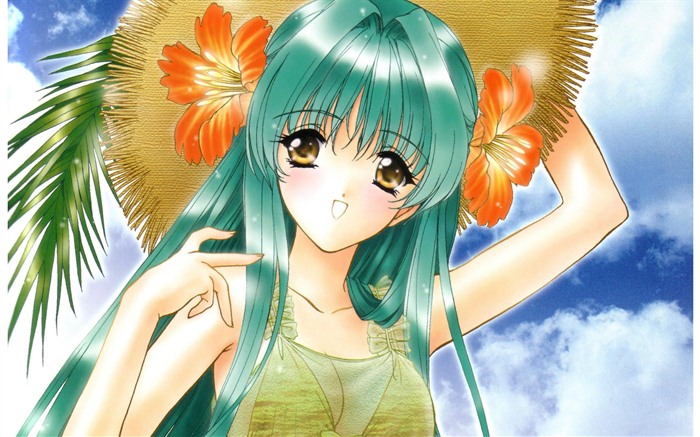 Aoi Kimizuka Anime Girls HD illustration fonds d'écran #1