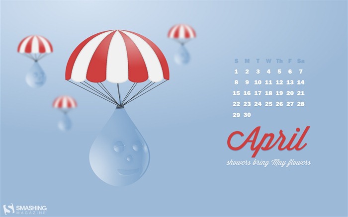 Апрель 2012 календарь обои (1) #15