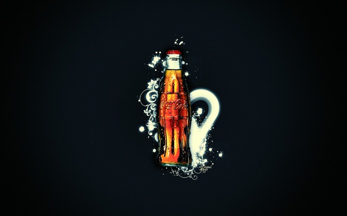 Coca-Cola beautiful ad wallpaper #4