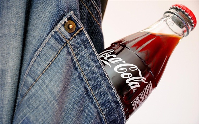 Coca-Cola belle annonce papier peint #20