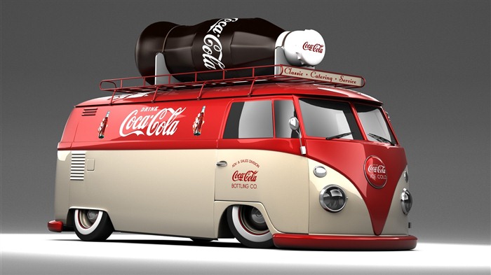 Coca-Cola beautiful ad wallpaper #29