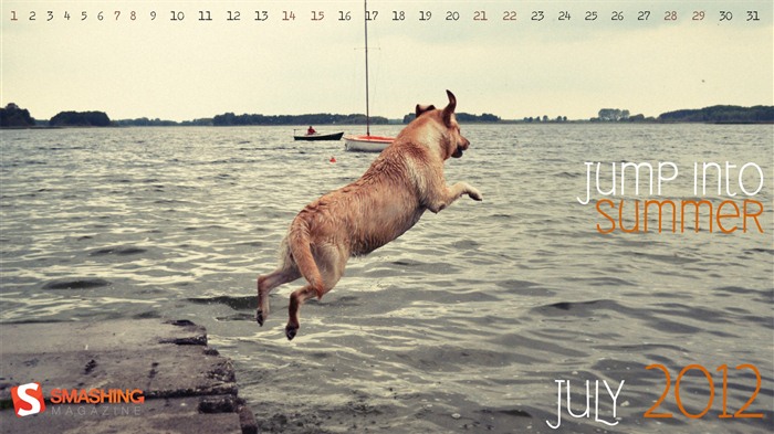 De julio de 2012 del calendario Fondos de pantalla (1) #20