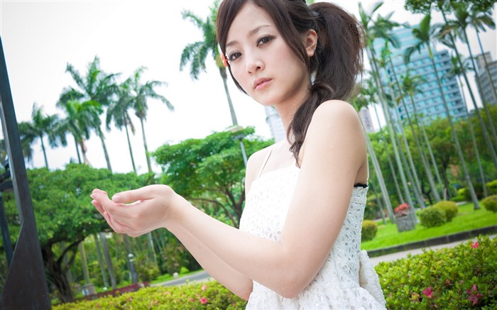 대만 과일 소녀 아름다운 월페이퍼 (10) #12