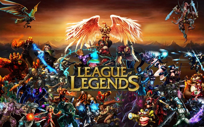 Лига Легенд игра HD обои #1