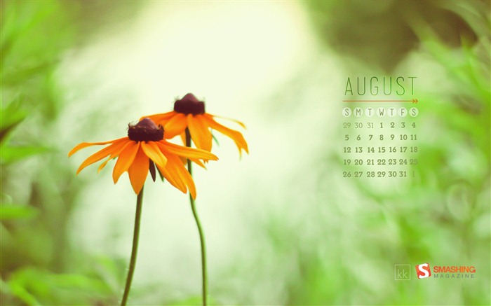 Август 2012 Календарь обои (2) #1