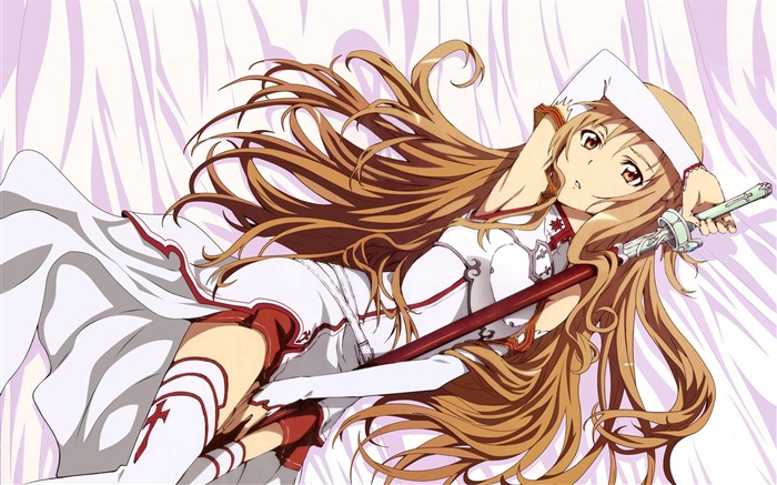 Krásné dívky anime HD Tapety na plochu (2) #17