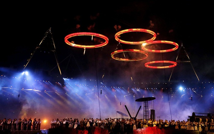 런던 2012 년 올림픽 테마 배경 화면 (1) #25