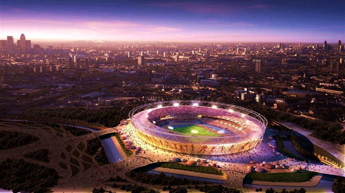 런던 2012 년 올림픽 테마 배경 화면 (2) #23