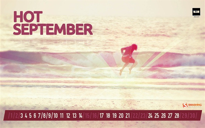 Сентябрь 2012 Календарь обои (2) #6