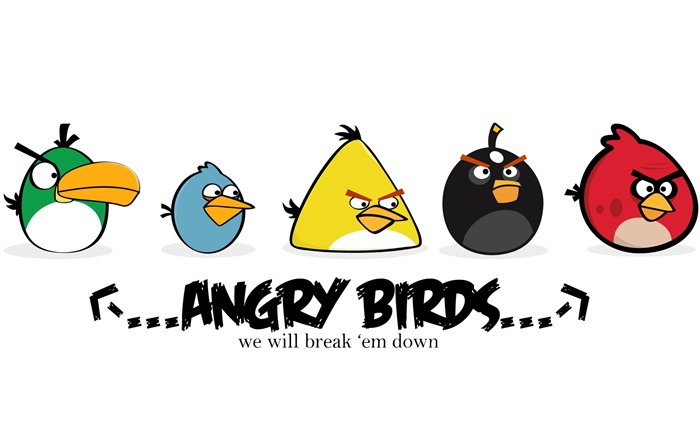 Angry Birds fonds d'écran de jeux #2