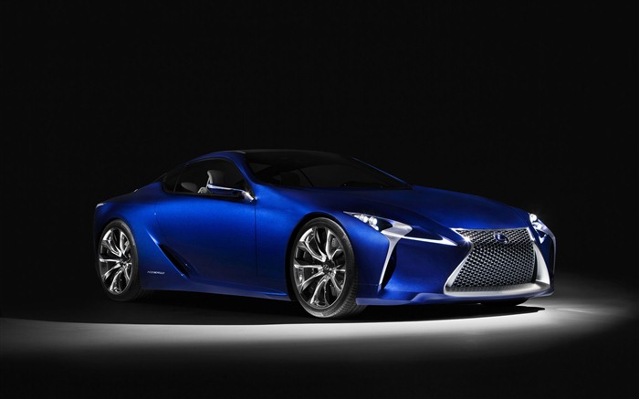 2012 Lexus LF-LC Concept Bleu fonds d'écran HD #8